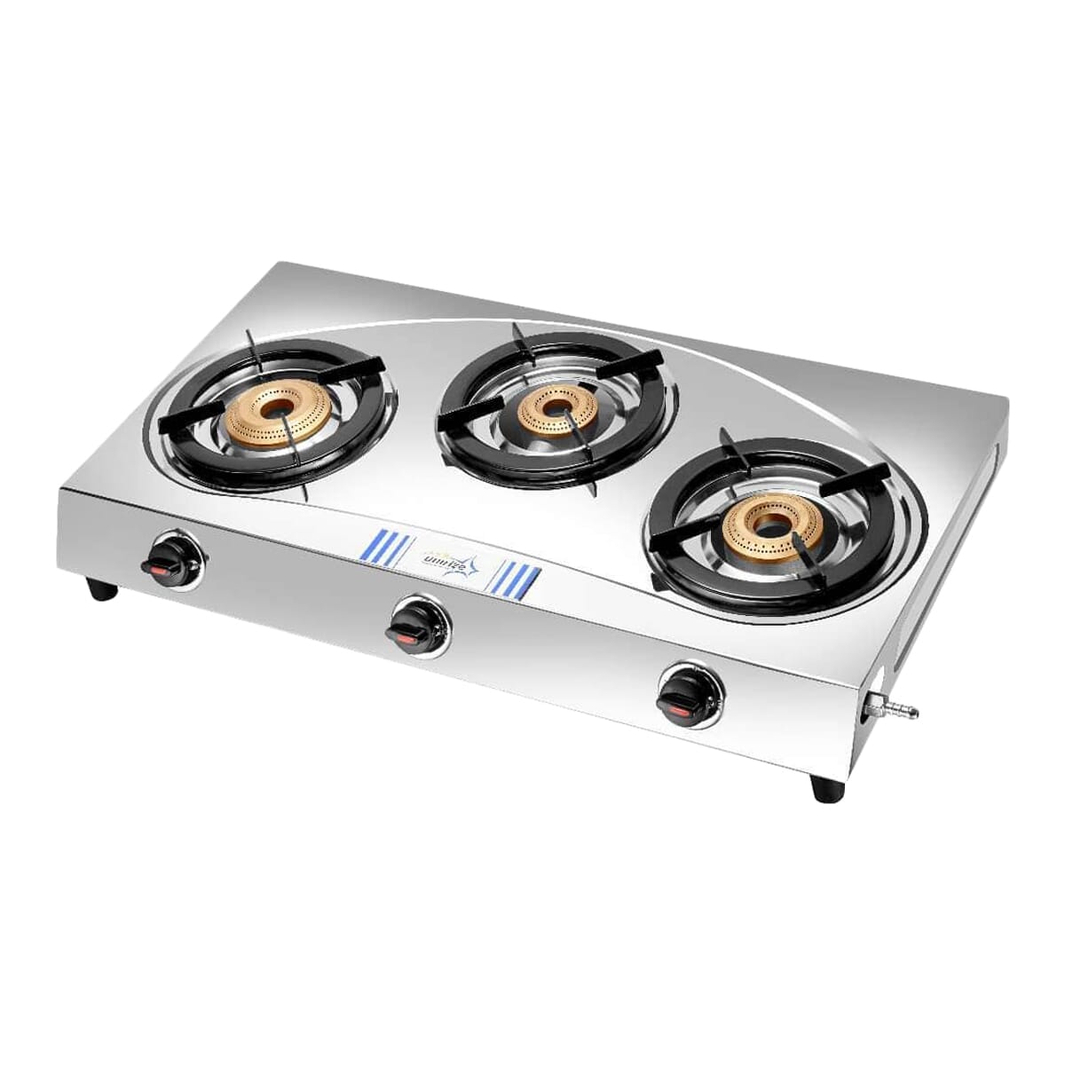 Unirise 3B) Burner Gas Stove